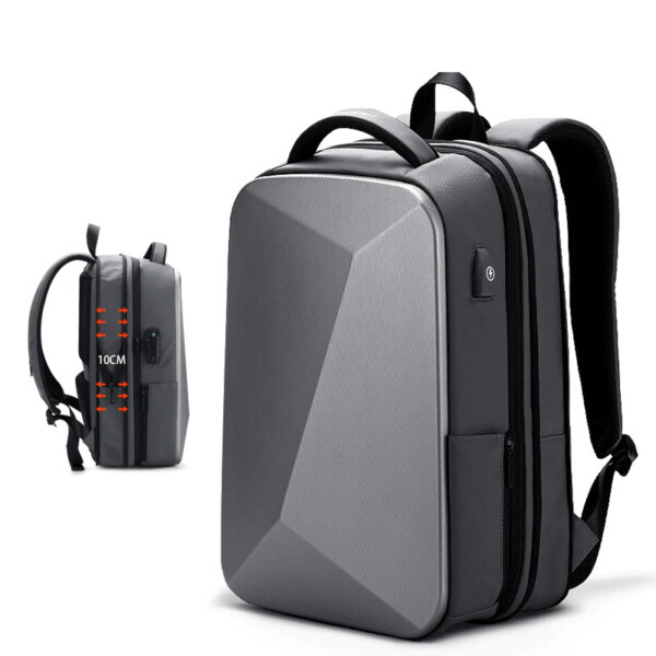Laptop ryggsäck Stöldskydd Vattentät USB Laddning Män Business Rese väska