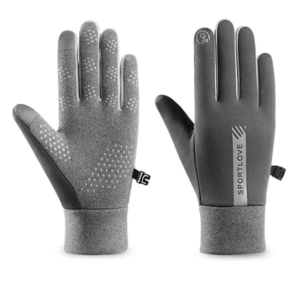 Vinter handskar Thermal Fleece Kall Beständighet Vind Vattentät Cykel Varm Utomhus Löpning Skidåkning Vandar