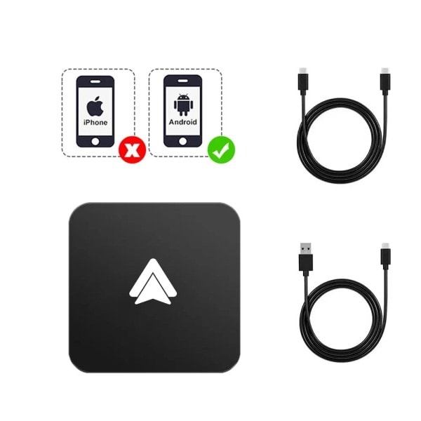 Mini Carplay & Auto Box Dongle Langallinen Langaton