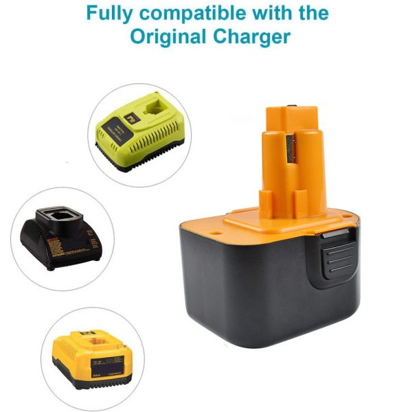 12V 3500mAh Ni-MH PS130 Udskiftning batteri el værktøj batteri