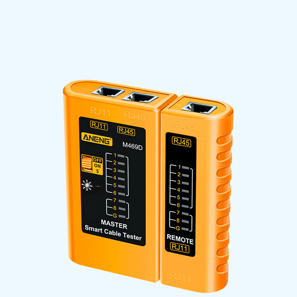 Kabel LAN tester Nettverk Kabel Tester RJ45 RJ11 RJ12 CAT5 UTP LAN Kabel Tester Nettverksverktøy