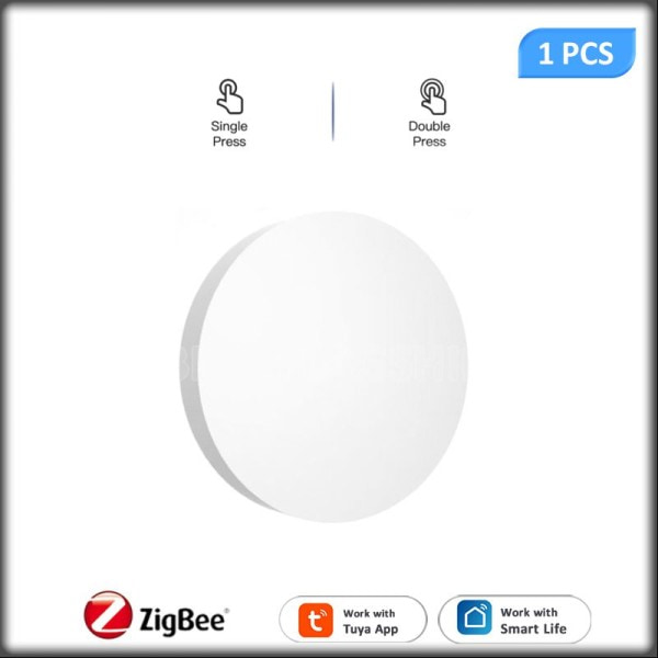 Knap Smart Scene Switch Multiscene Linkage Trådløs Fjernbetjening Kontrol Intelligent Smart Hjem