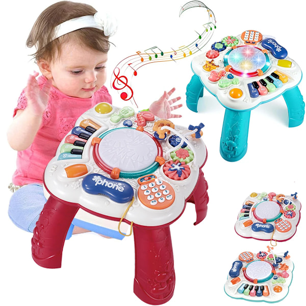 Baby Aktivitet Bord Musikal Leker Sound Maker Spill for babyer Sanseleker