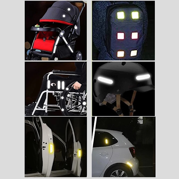 10 bitar baby vagn anti-kollision reflex lapp