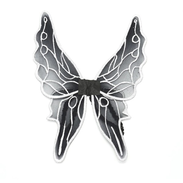 Fairy Wings Børn Sort Sommerfugl Vinger Sort Engel Halloween kostumer