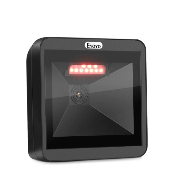 Desktop Strekkode skanner, Omnidirectional Hands-Free Kablet USB Big Strekkode Leser