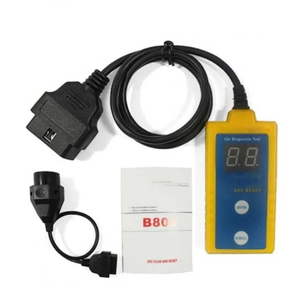 Professional Airbag Scan Reset Tool B800 for BMW 1994-2003 E36 E46 E34 E38 E39 Z3 Z4 X5 B800 Lue ja tyhjennä turvatyyny vika koodit