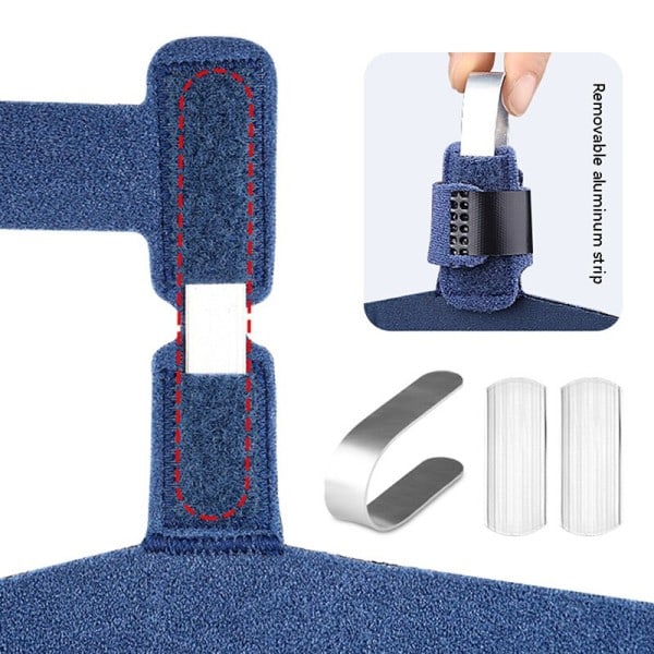 Tå Rightener Toe Splint Corrector Toe Wrap För Hammar Tå Böjd Klo Och Skrok Tå Att Aligna Stöd