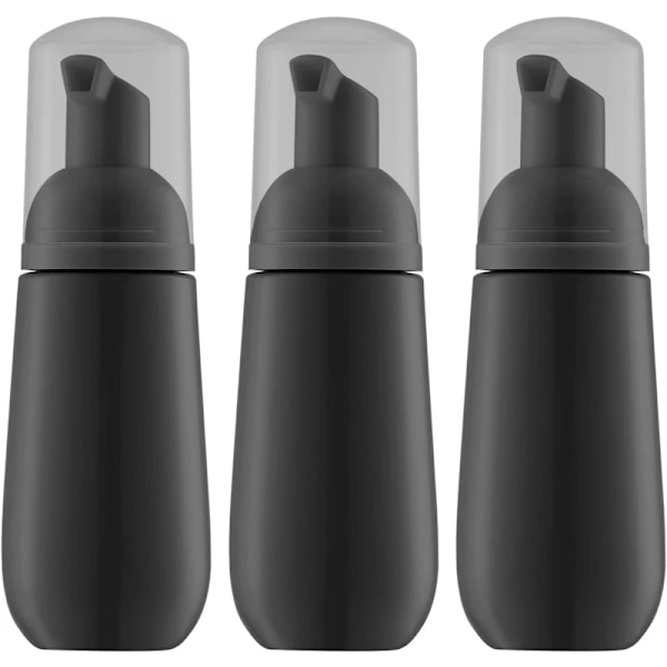 3 kpl 2oz vaahto pullo, 60ml tyhjä matka vaahto pumppu annostelija