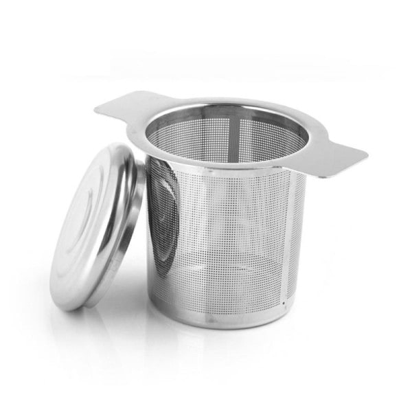 Rostfritt stål Te Läcka Filter Återanvändbar Te Infuser Te Sil