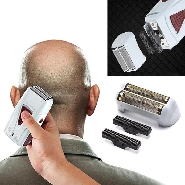 Vaskbar Udskiftning 3D Intelligent Flydende Barbering Blade Sharver hoved