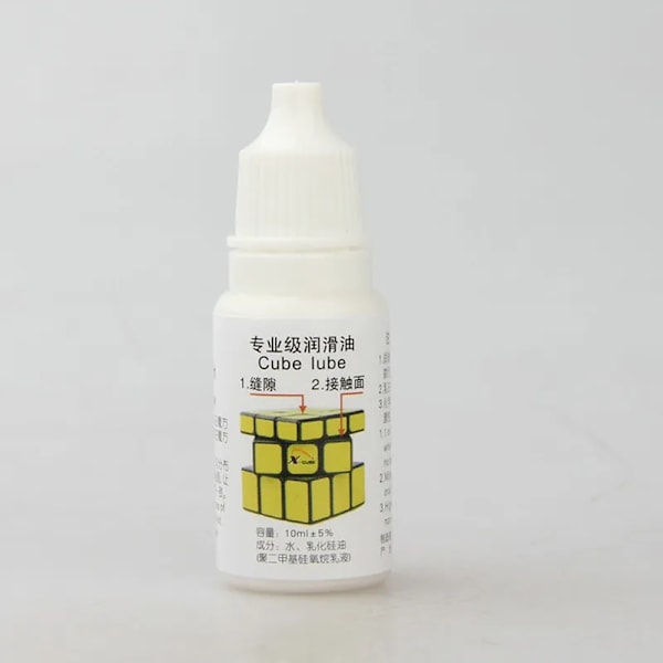 10ML Smøremiddel For Rubik's Terning Emulgert Silikon Olje Silikon Olje Smøremiddel Beste Silikon Smøremidler