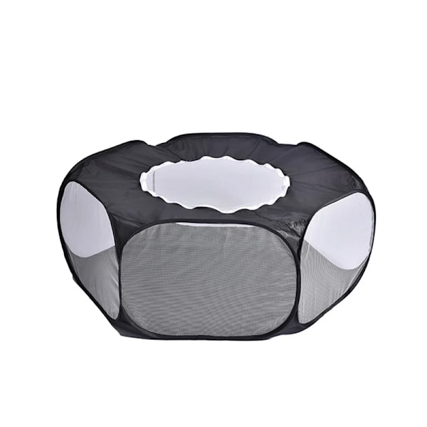 Bärbar liten husdjur bur transparent igelkott bur tält husdjur lekhage öppen vikbar gård staket för hund hamster kanin marsvin