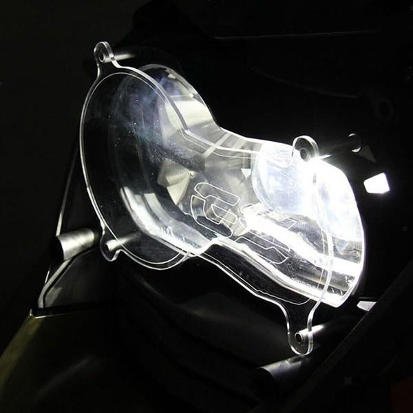 Akryl för BMW motorcykel strålkastare skydd ljus skydd skydd skydd