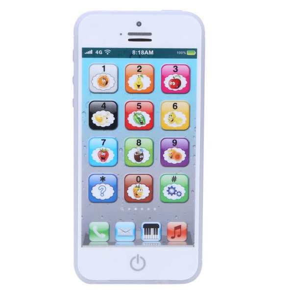 Børn Mobil Telefon Legetøj Mobiltelefon Smart Telefon Legetøj Lær Spil Barn Læring Engelsk Mobil Telefon Uddannelseslegetøj