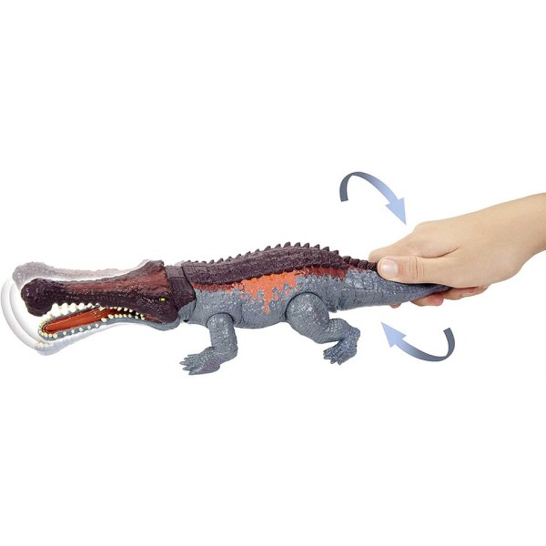 Jurassic World Leir Kritt Sarcosuchus Dinosaur Leker Simulering Handling Figur