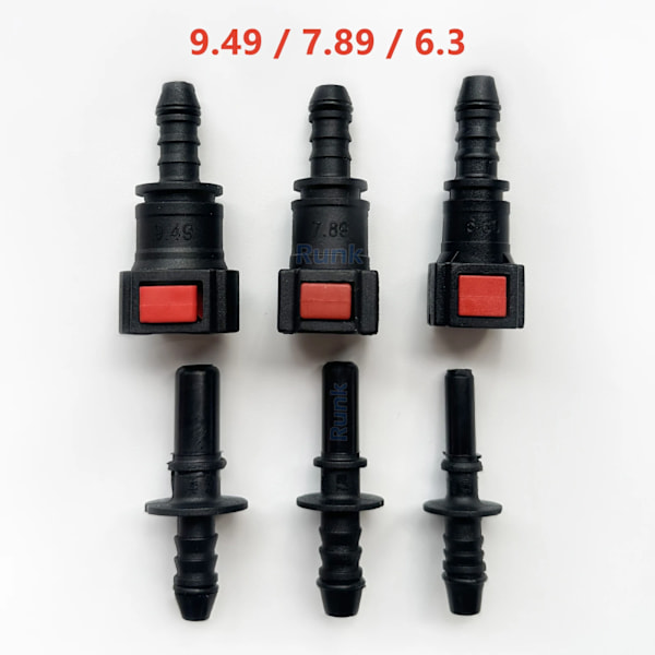 Bränsle tryck test sats - bränsle tryck mätare - 0-100PSI bränsle insprutning pump tryckprovare mätare kit