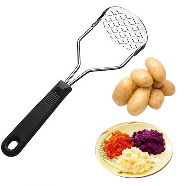 Pressad Potatis Krossare Ricer Puree Juice Maker Potatis Mud Pusher Smooth Musher Potatis Kross