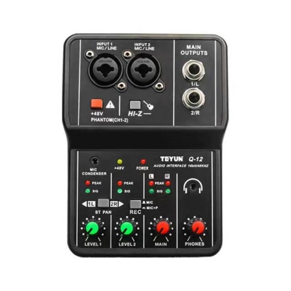 Ljud gränssnitt för inspelning dator fri enhet USB externt ljud kort för pc pro ljud utrustning