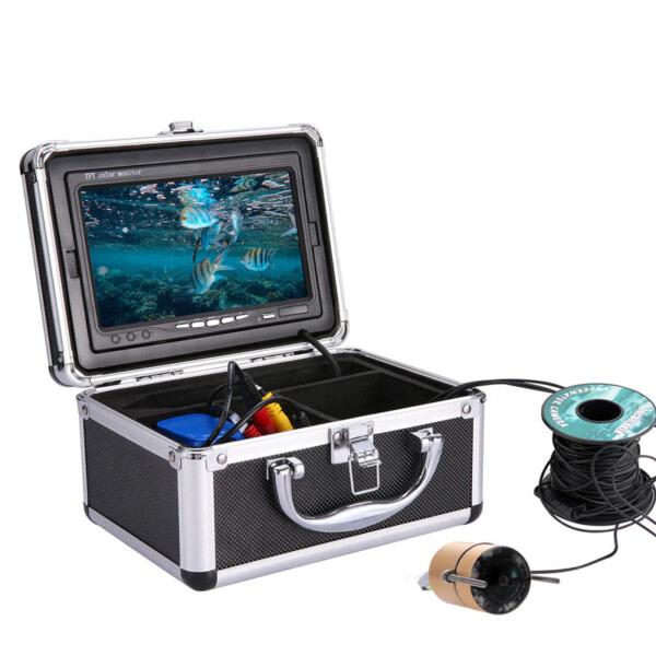 Video Fish Finder 7 Tommer LCD Monitor Kamera Kit For Vinter Undervann Is Fiske
