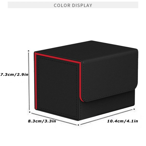 Hot Trading Card Deck Box Holder Large MTG Card Arrangør Opbevaring Kort Etuiet