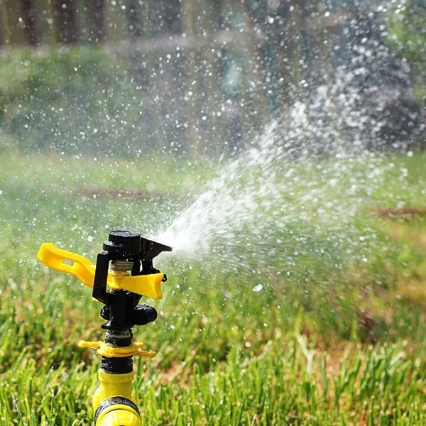 Justerbar Spikes Rocker Impact Sprinkler Hage Landbruk Vanning Dyse Plen Vanning Vanning