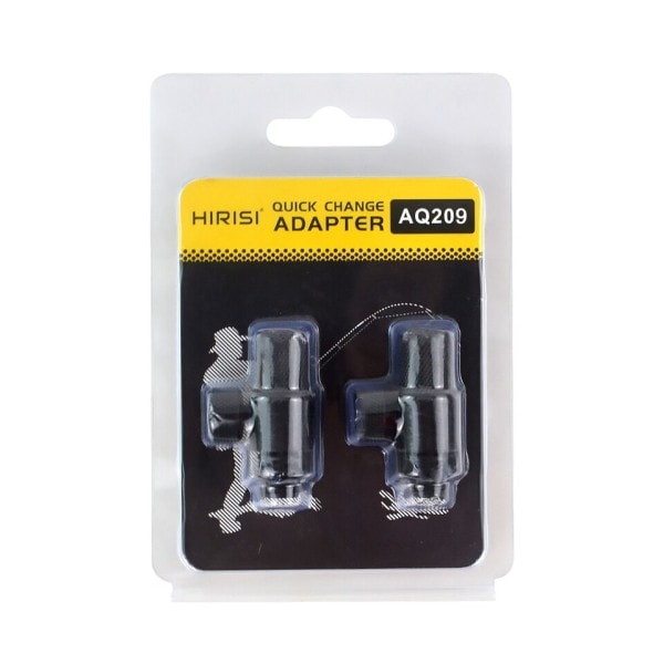 2stk Karper Fiskeri Hurtig Skift Stik Aluminium Til Karper Fiskeri Alarmer Stang Pod Bank pinde