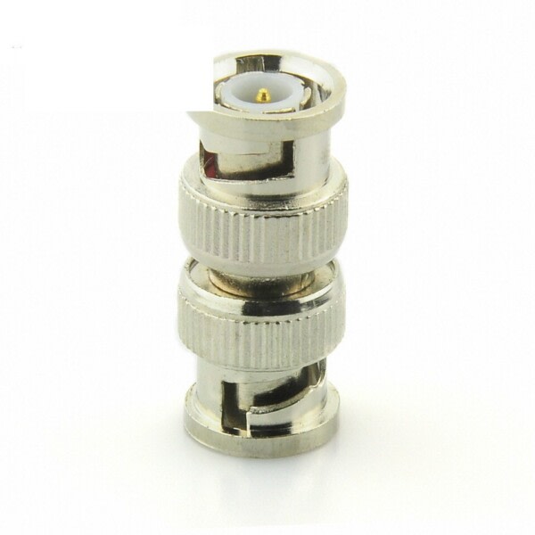 BNC hann til hann adapter koblinger RG59 koaksial kobling for CCTV kamera