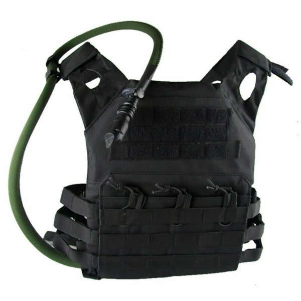 1,5L Plade Cut Hydrogen Opbevaring Hydration Case Vand Panel Til molle kamp overfald Plade Carrier