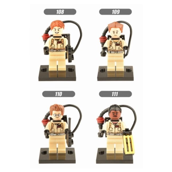 LepiningFriends 508PCS Ghost Busters Ecto-1 Byggnadsblock Brick Leksaker