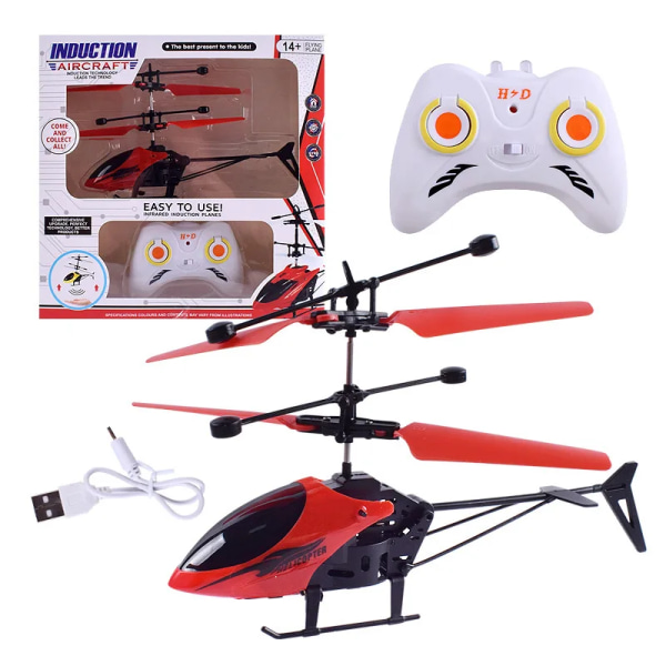 Ladattava Mini RC Drone Kaukosäädin Turvallinen Putoamaton RC helikopterit Drone Lapset lelut