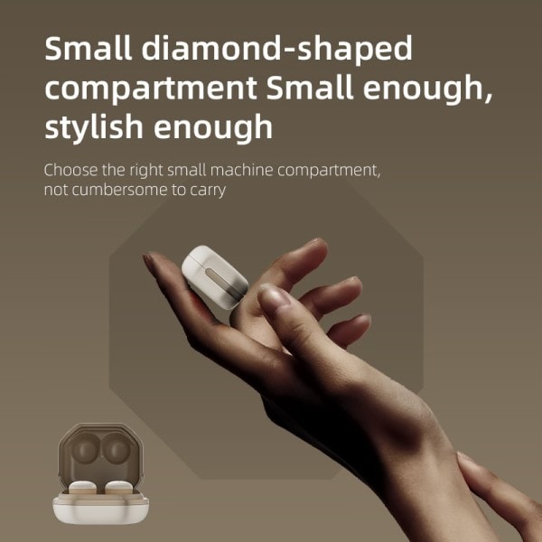 Usynlig Søvn Trådløs Øretelefoner Bluetooth Earplus Noise cancelling Touch Control Hodetelefoner