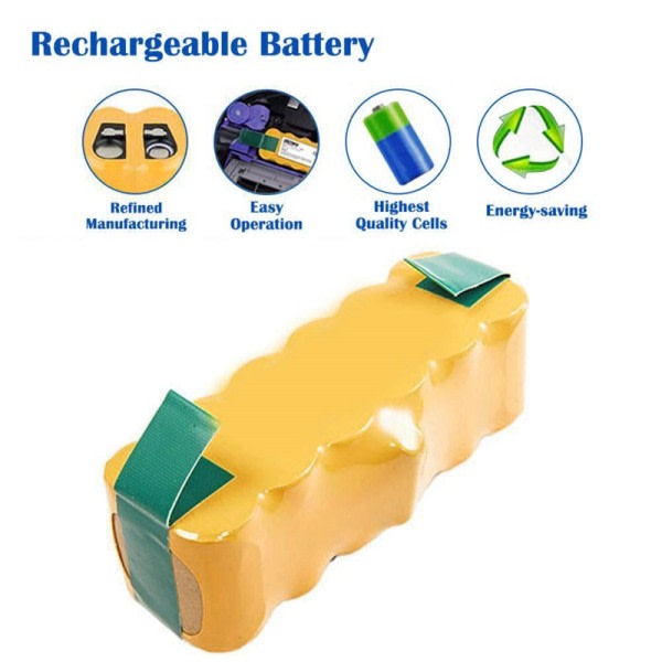 Udskiftning 5000mAh NI-Mh batteri