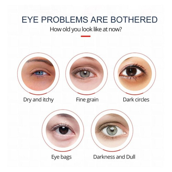 Øye gel reduserer utseende av fine linjer retinol øyekrem anti aldring fjern øye poser/mørk sirkel