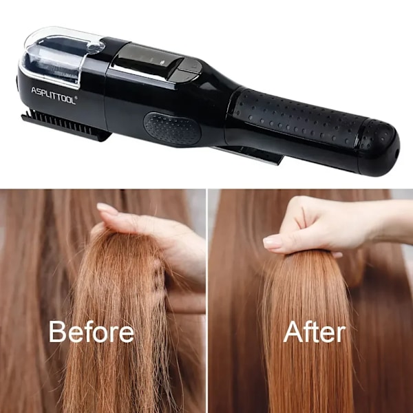 Professionell Split Endar Hår Trimmer Torr Skadad Remover Automatisk Trim Delad