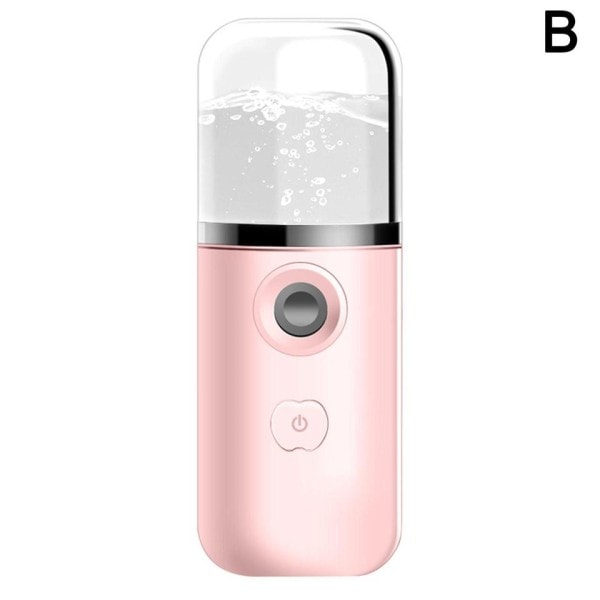 40ml Bärbar Uppladdningsbar Liten Trådlös Nano Personlig Ansikte Sprayer Cool Mist Maker Fogger Luftare