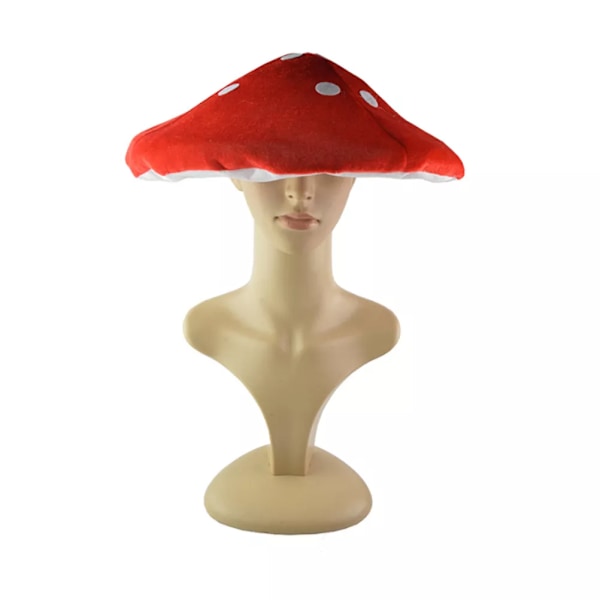 Rød sopp lue padde lue sopp kostyme fest morsomt pynt lue for barn morsomme hatter