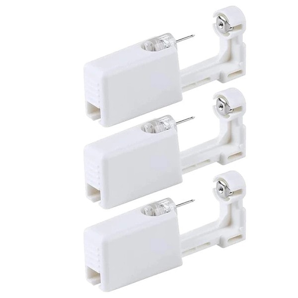 3 delar Säkerhet Earing Piercing Pistor Kit Engångs Desinficera Örhänge Piercer Maskin