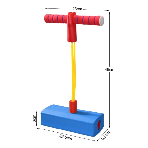 Foam Pogo Stick Jumper sisä ulkokäyttö hauskaa kuntoilu varusteet parannus pomppu aisti lelut