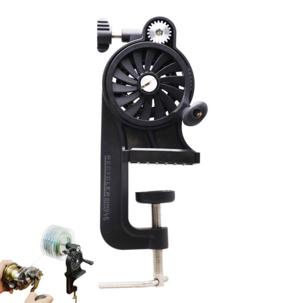 Fishing Line Spooler Portable Bord Clamp Fishing Line Winder Justerbar Fiskeri Hjul Line Spooler