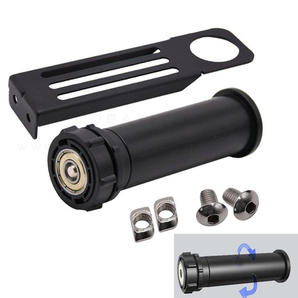 3D printer filament stativ spole beslag holder opgradering med leje roterbar