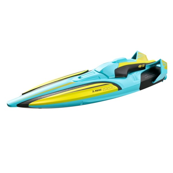RC Båt Trådlös Elektrisk Lång Uthållighet Höghastighet Racing Båt 2,4G Hastighetsbåt Vatten Modell Barn Leksak