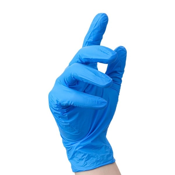 Rescue hansker-pulver gratis, latex gratis & gummi gratis - engangsbruk ikke-sterile beskyttende hansker 10 stk