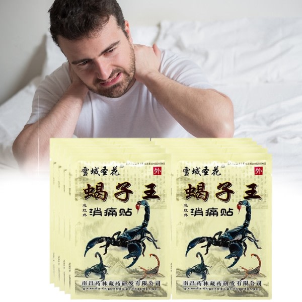 32 stykker Scorpion Extract Cure Arthritis Muscle Skulder Patch