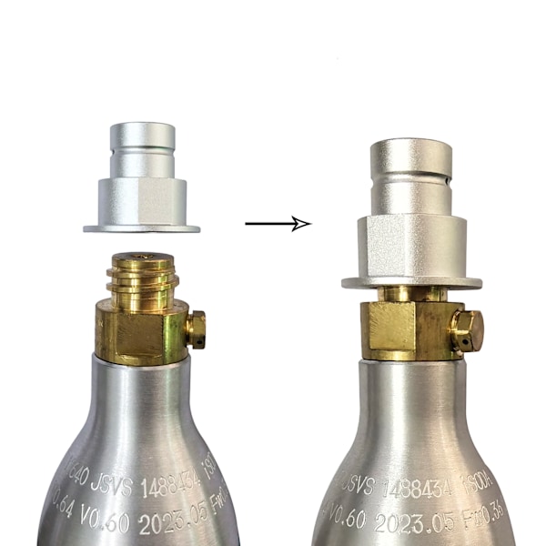 Quick Connect Adapter Soda Vann Tilbehør Soda Maskin