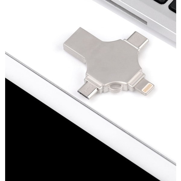 4 IN 1 Pen Drive Type c Otg Usb Flash Drive 3.0 Pendrive USB tikku 128gb