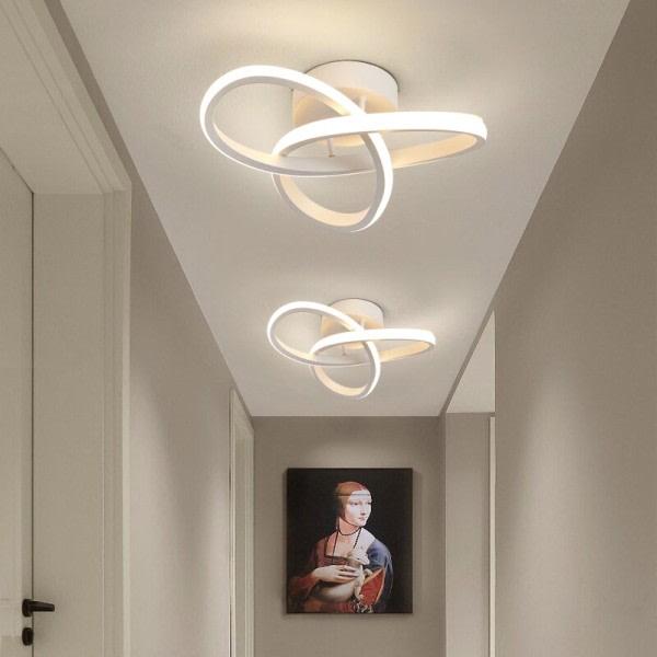 Hushålls LED Ljuskrona Färger Lampa Modern Stil Tak Lampa