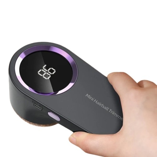 Ludd borttagare Elektrisk Hårboll Trimmer Smart LED Digital Display Tyg USB Laddning Bärbar