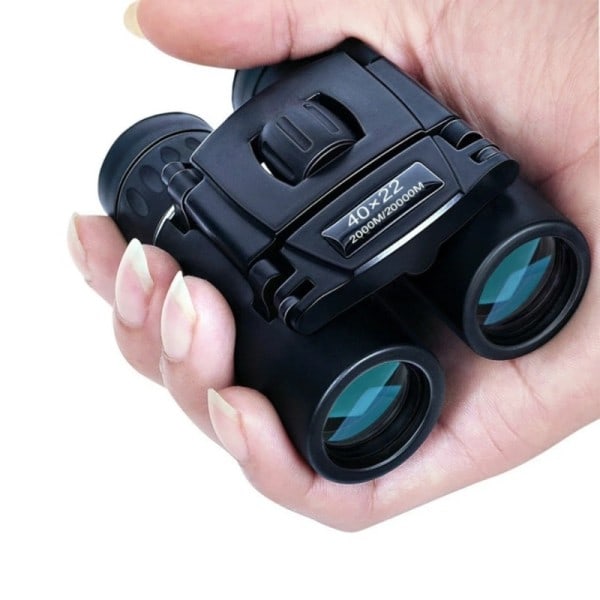 HD Kraftfuld kikkert 2000M Langrækkevidde Foldning Mini Teleskop BAK4 FMC Optik