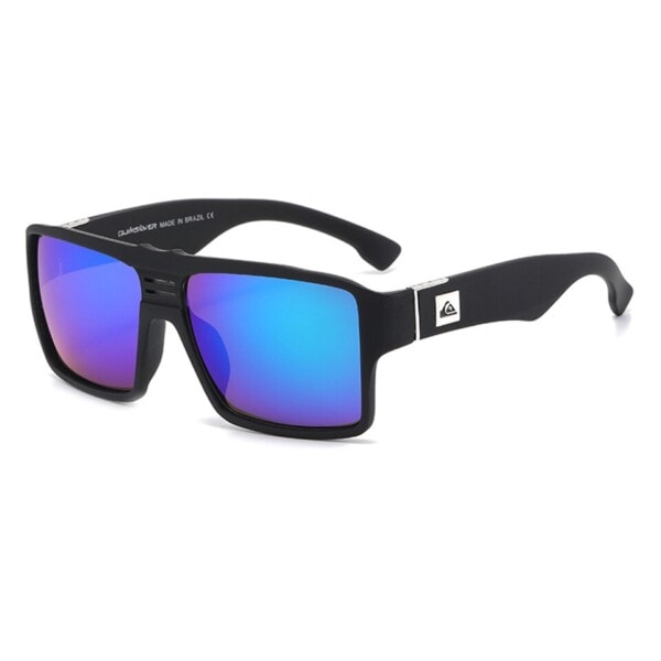 Mode trend solglasögon herrar kvinnor utomhus stor fyrkantig båge överdimensionerad sport goggle